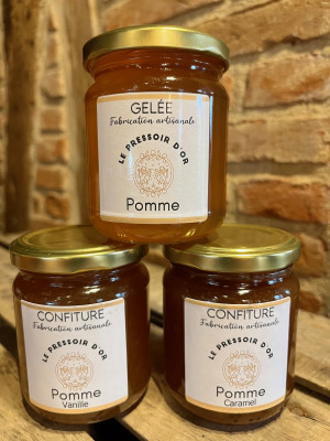 Confiture de Pommes à la Cannelle