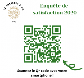 enquête de satisfaction le pressoir d'or